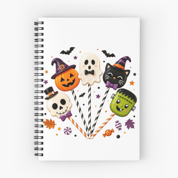 Item preview, Cute Halloween Character Lollipops designed and sold by TTStudio.