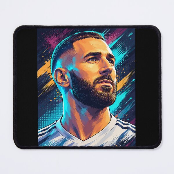 Item preview, karim benzema Pop Art Portrait designed and sold by DonetTrent.