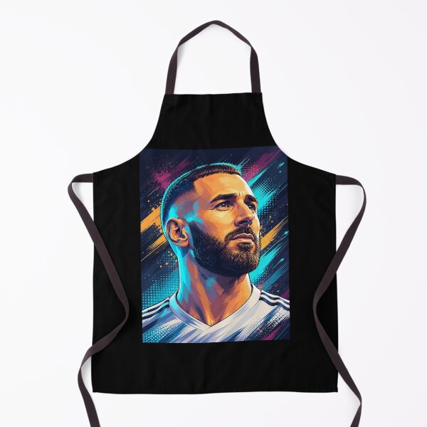 Item preview, karim benzema Pop Art Portrait designed and sold by DonetTrent.