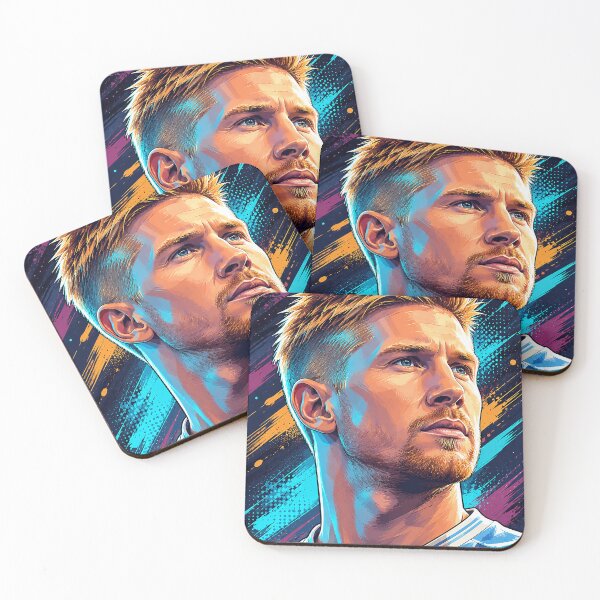 Item preview, Kevin De Bruyne Pop Art Portrait designed and sold by DonetTrent.