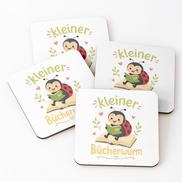 Item preview, Cute Ladybug Bookworm Illustration designed and sold by RGShirtWorks.