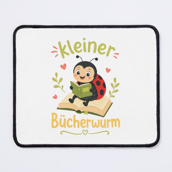 Item preview, Cute Ladybug Bookworm Illustration designed and sold by RGShirtWorks.