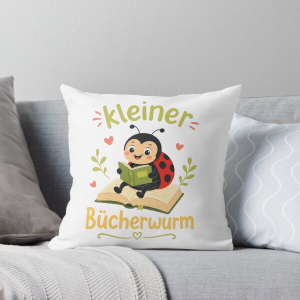 Item preview, Cute Ladybug Bookworm Illustration designed and sold by RGShirtWorks.