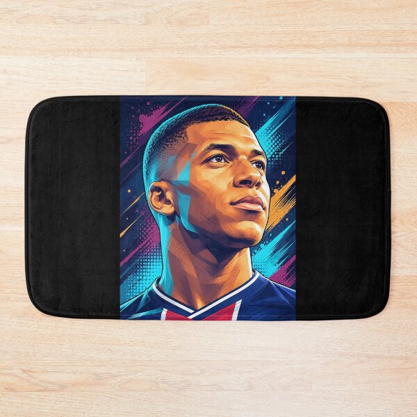 Item preview, Kylian Mbappe Pop Art Portrait designed and sold by DonetTrent.