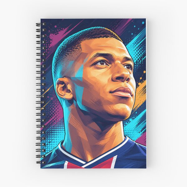 Item preview, Kylian Mbappe Pop Art Portrait designed and sold by DonetTrent.