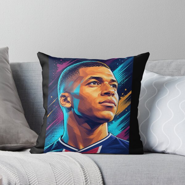 Item preview, Kylian Mbappe Pop Art Portrait designed and sold by DonetTrent.