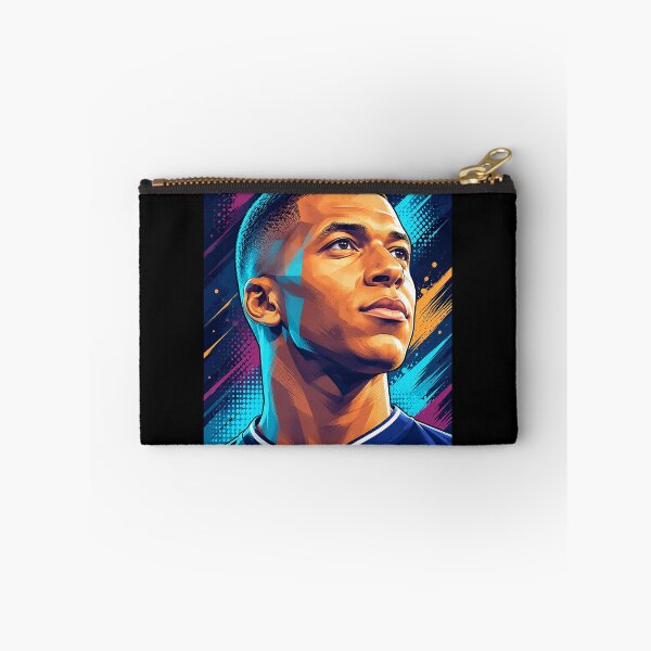 Item preview, Kylian Mbappe Pop Art Portrait designed and sold by DonetTrent.