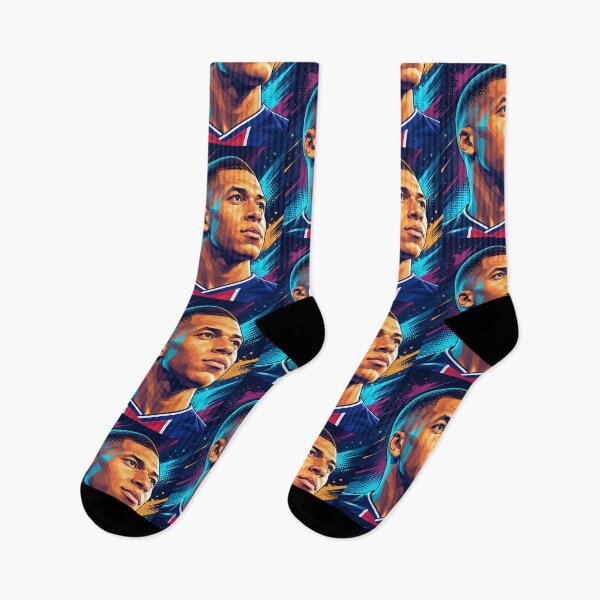 Item preview, Kylian Mbappe Pop Art Portrait designed and sold by DonetTrent.