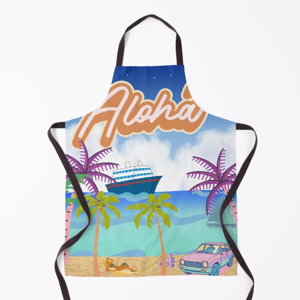 Item preview, Aloha Hawaii Tropical Paradise - Vintage Summer Beach Vibes designed and sold by Marcin Dabski.