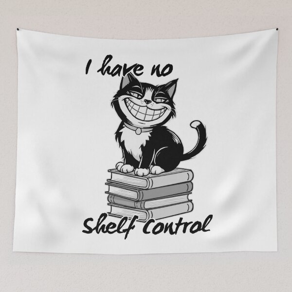 Item preview, Library cat designed and sold by whatthefoxsays.