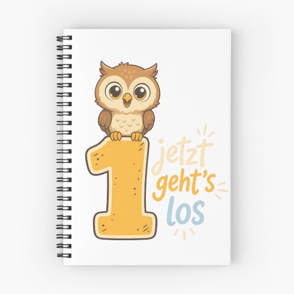 Item preview, First Birthday Celebration Greeting with Cute Owl Illustration designed and sold by RGShirtWorks.