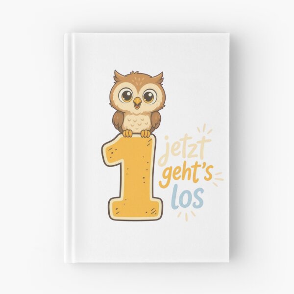 Item preview, First Birthday Celebration Greeting with Cute Owl Illustration designed and sold by RGShirtWorks.