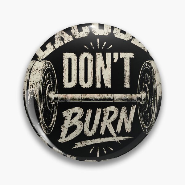 Item preview, Excuses Dont Burn Calories Vintage Barbell Fitness Gym Graphic designed and sold by BCW.