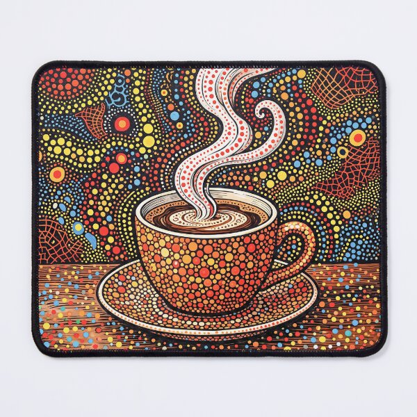 Item preview, Hot Cup Of Coffee Abstract Art designed and sold by Home Decor Art.