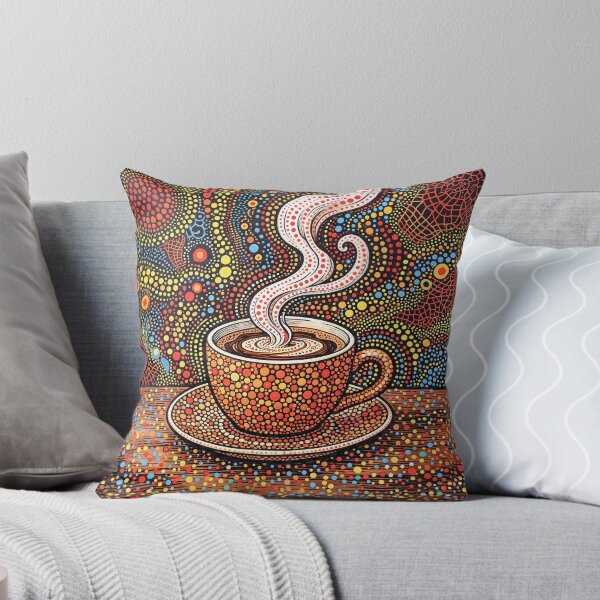 Item preview, Hot Cup Of Coffee Abstract Art designed and sold by Home Decor Art.