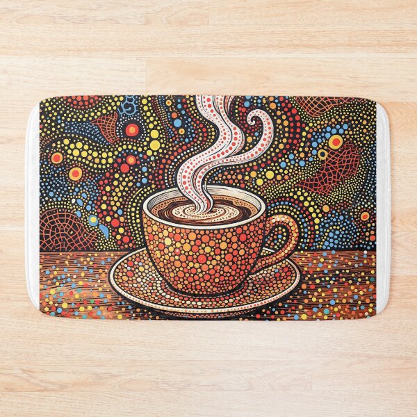 Item preview, Hot Cup Of Coffee Abstract Art designed and sold by Home Decor Art.