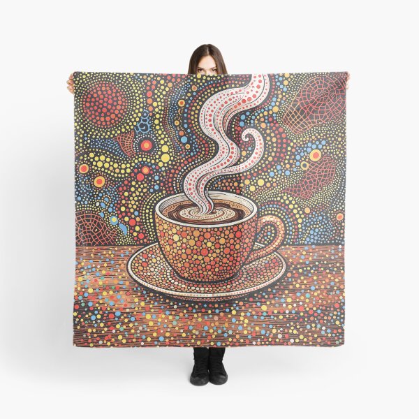 Item preview, Hot Cup Of Coffee Abstract Art designed and sold by Home Decor Art.