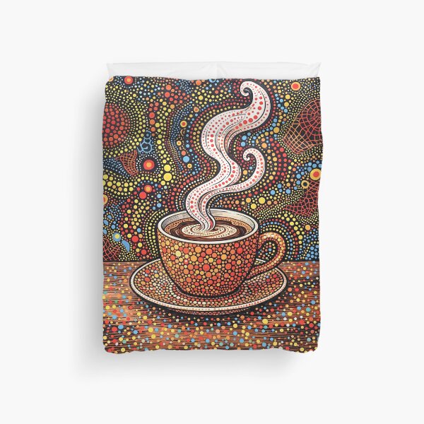 Item preview, Hot Cup Of Coffee Abstract Art designed and sold by Home Decor Art.