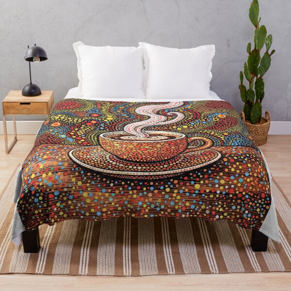 Item preview, Hot Cup Of Coffee Abstract Art designed and sold by Home Decor Art.
