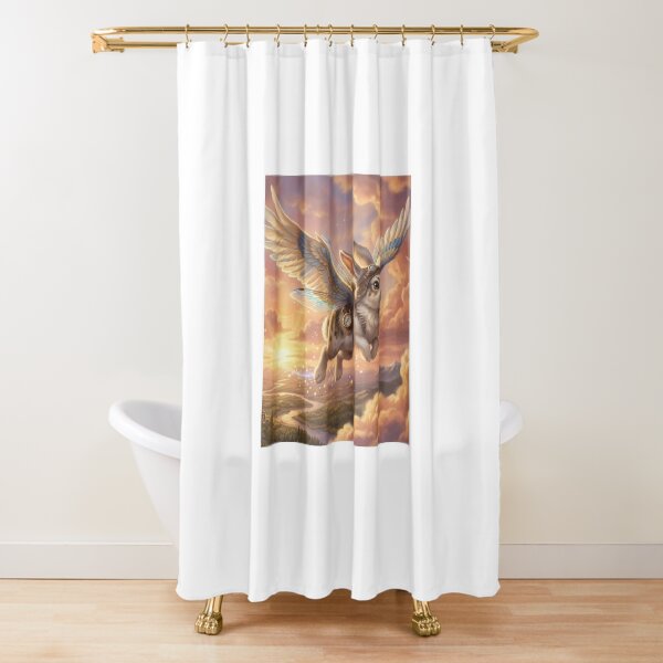 Item preview, Whimsical Steampunk Flying Sky Hare designed and sold by Alta-store.