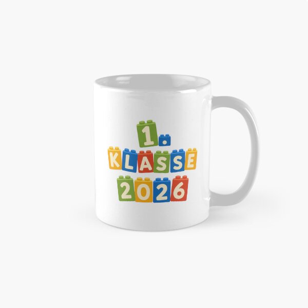 Artikelvorschau, 1. Entwurf des Einschulungsprozesses für die Klasse 2026 mit Bausteinen entworfen und verkauft von RGShirtWorks.