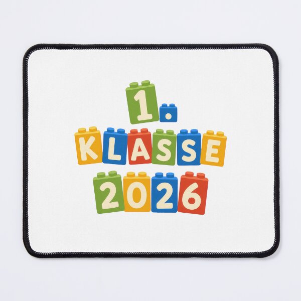 Item preview, 1. Klasse 2026 School Enrollment Design with Building Blocks designed and sold by RGShirtWorks.