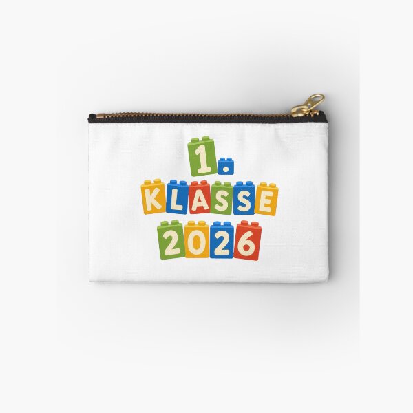 Item preview, 1. Klasse 2026 School Enrollment Design with Building Blocks designed and sold by RGShirtWorks.