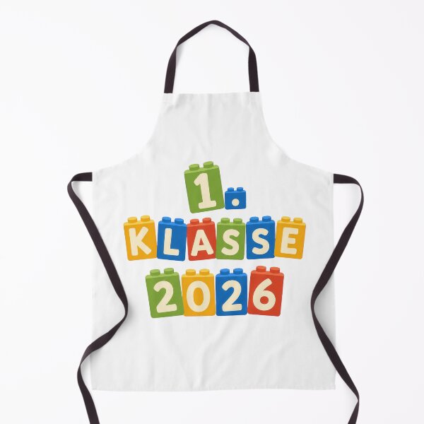 Item preview, 1. Klasse 2026 School Enrollment Design with Building Blocks designed and sold by RGShirtWorks.