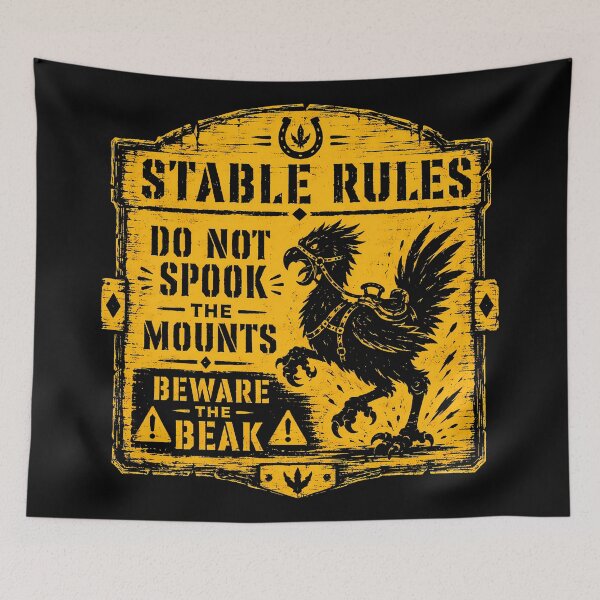 Item preview, Rustic Stable Etiquette Sign designed and sold by agearb.