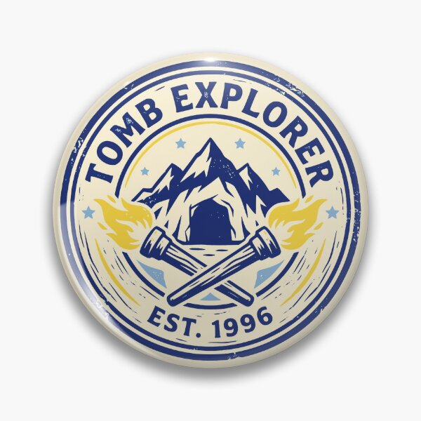 Item preview, Retro Tomb Explorer 1996 Gaming Graphic designed and sold by 89shirts.