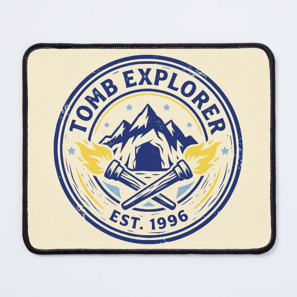 Item preview, Retro Tomb Explorer 1996 Gaming Graphic designed and sold by 89shirts.