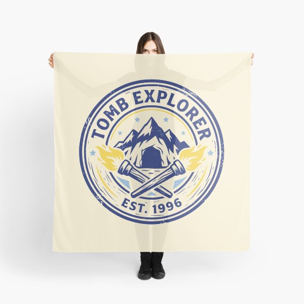 Item preview, Retro Tomb Explorer 1996 Gaming Graphic designed and sold by 89shirts.