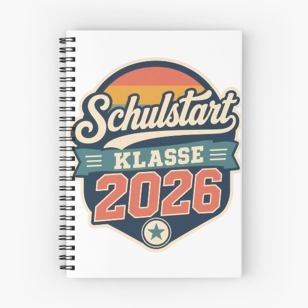 Item preview, Schulstart Klasse 2026 Retro Emblem designed and sold by RGShirtWorks.