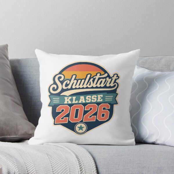 Item preview, Schulstart Klasse 2026 Retro Emblem designed and sold by ML-Media.