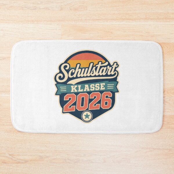 Item preview, Schulstart Klasse 2026 Retro Emblem designed and sold by ML-Media.