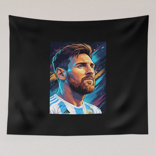 Item preview, Lionel Messi Pop Art Portrait designed and sold by DonetTrent.