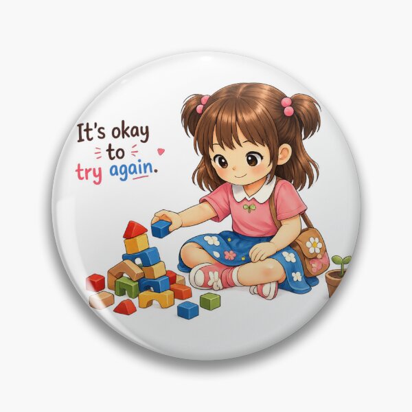 Item preview, It’s Okay To Try Again designed and sold by Happyfreedom.