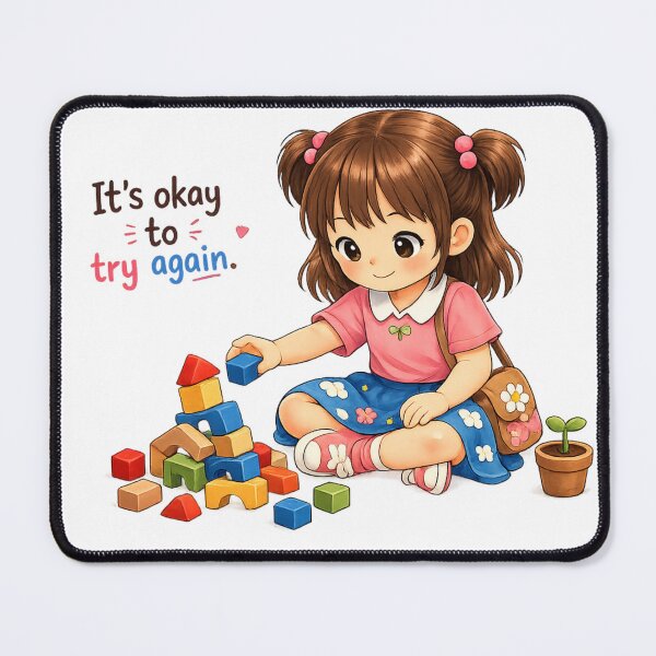 Item preview, It’s Okay To Try Again designed and sold by Happyfreedom.