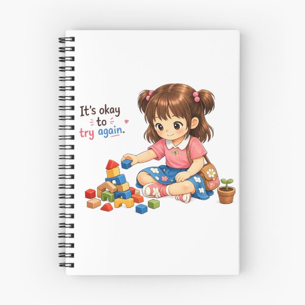 Item preview, It’s Okay To Try Again designed and sold by Happyfreedom.
