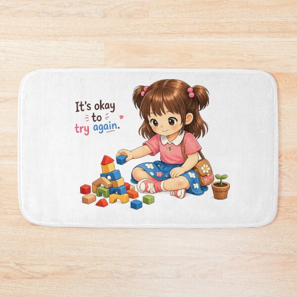 Item preview, It’s Okay To Try Again designed and sold by Happyfreedom.