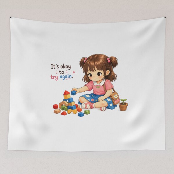 Item preview, It’s Okay To Try Again designed and sold by Happyfreedom.