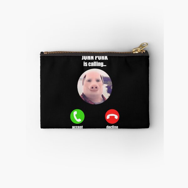 Item preview, John Pork Is Calling Funny Meme designed and sold by pinosaleana.