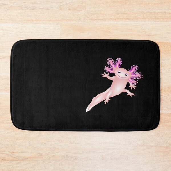 Item preview, Pink Axolotl Floating And Waving designed and sold by Adamo-illustration.
