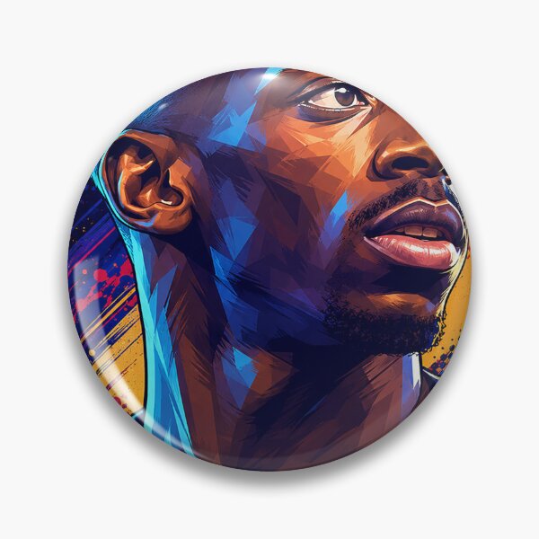 Item preview, Ousmane Dembele Pop Art Portrait designed and sold by DonetTrent.