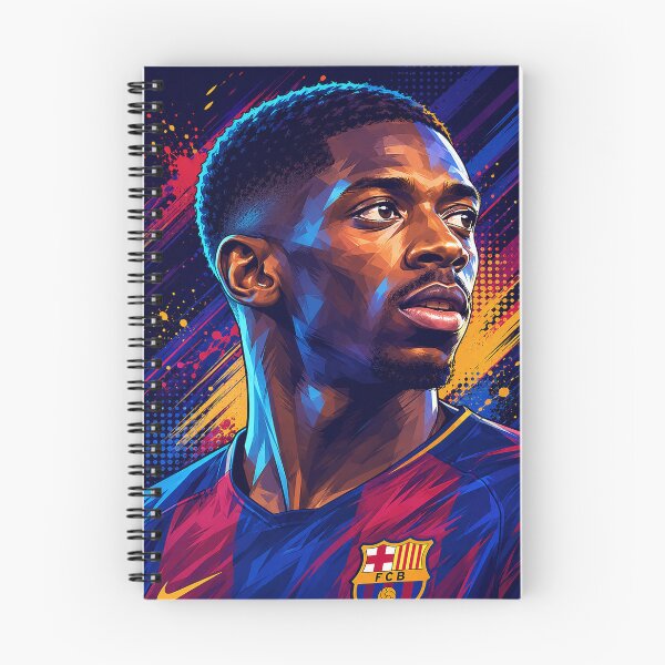 Item preview, Ousmane Dembele Pop Art Portrait designed and sold by DonetTrent.