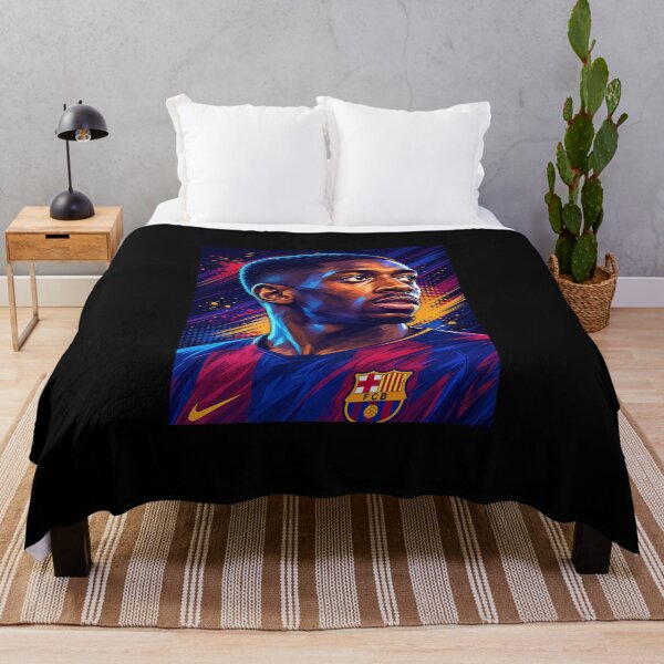 Item preview, Ousmane Dembele Pop Art Portrait designed and sold by DonetTrent.