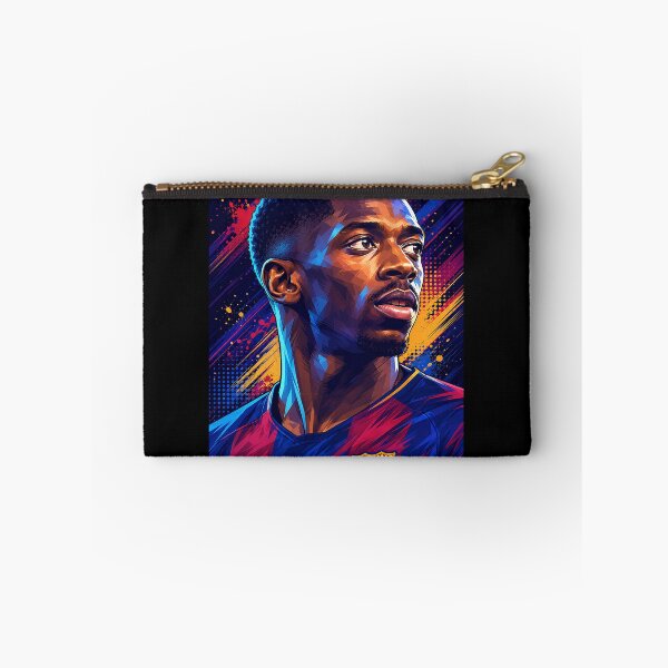 Item preview, Ousmane Dembele Pop Art Portrait designed and sold by DonetTrent.