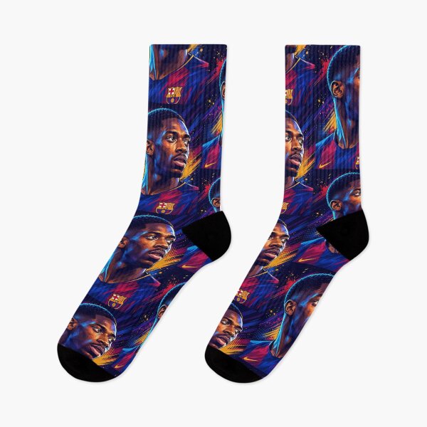 Item preview, Ousmane Dembele Pop Art Portrait designed and sold by DonetTrent.