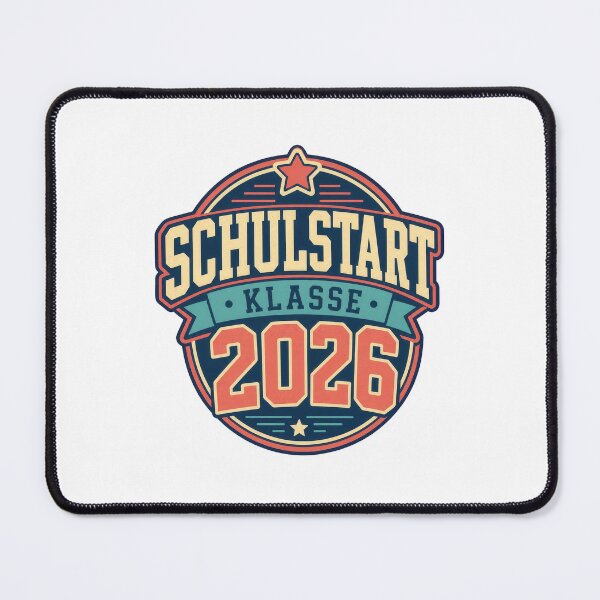 Item preview, Schulstart 2026 Retro School Enrollment Badge designed and sold by ML-Media.