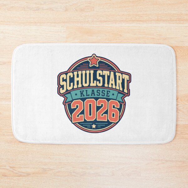 Item preview, Schulstart 2026 Retro School Enrollment Badge designed and sold by RGShirtWorks.